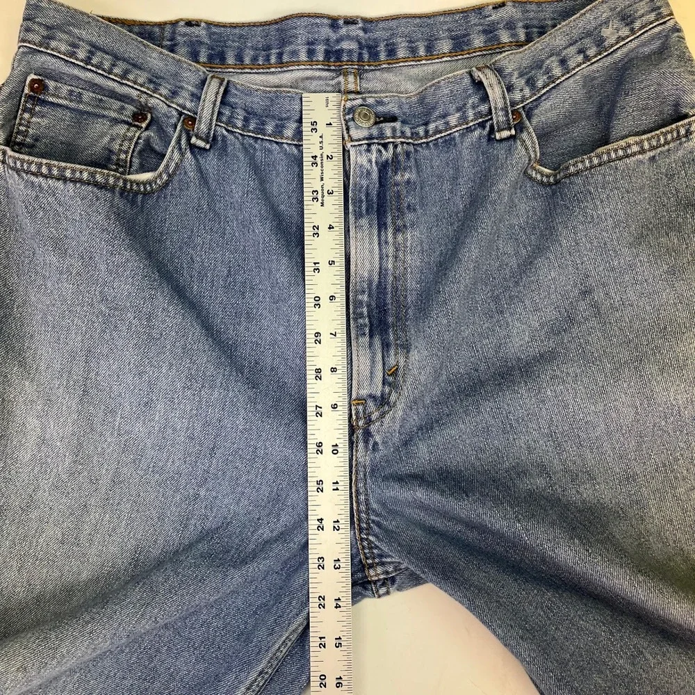 Levis 560 Comfort Fit Jeans Mens 40x34 Blue Medium Wash Loose Tapered‎ Denim